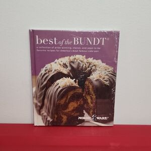 Nordic Ware Best of the Bundt Cookbook - Purple and Brown